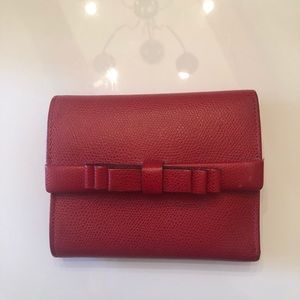 Authentic Valentino bow wallet